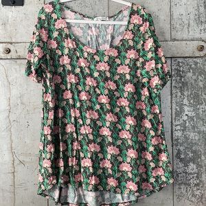 Rose and Olive Tunic 1X